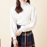 リブボトルネックプルオーバー | OLIVE des OLIVE OUTLET | 詳細画像2