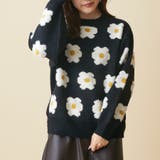 フラワー刺繍プルオーバー | OLIVE des OLIVE OUTLET | 詳細画像1