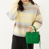 グラデーションニットロールネックプルオーバー | OLIVE des OLIVE OUTLET | 詳細画像7