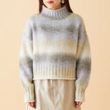 グラデーションニットロールネックプルオーバー | OLIVE des OLIVE OUTLET | 詳細画像22