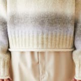 グラデーションニットロールネックプルオーバー | OLIVE des OLIVE OUTLET | 詳細画像27