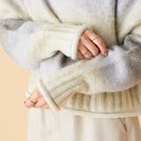 グラデーションニットロールネックプルオーバー | OLIVE des OLIVE OUTLET | 詳細画像28