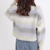 グラデーションニットロールネックプルオーバー | OLIVE des OLIVE OUTLET | 詳細画像19