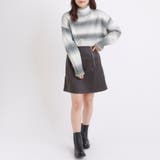 グラデーションニットロールネックプルオーバー | OLIVE des OLIVE OUTLET | 詳細画像14