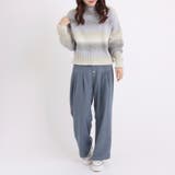 グラデーションニットロールネックプルオーバー | OLIVE des OLIVE OUTLET | 詳細画像21
