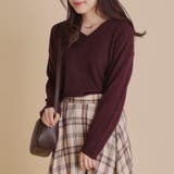 カシミアタッチVプルオーバー | OLIVE des OLIVE OUTLET | 詳細画像2