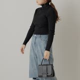 【万能ニット】ハイネックリブトップス | NICE CLAUP OUTLET | 詳細画像11