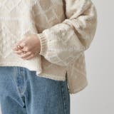 ダイヤ柄ループ編ニット | NICE CLAUP OUTLET | 詳細画像20