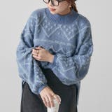 ダイヤ柄ループ編ニット | NICE CLAUP OUTLET | 詳細画像8