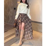ラッフルロングスカート | RMAF　NICE CLAUP / OLIVE des OLIVE | 詳細画像10 