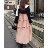 ラッフルロングスカート | RMAF　NICE CLAUP / OLIVE des OLIVE | 詳細画像6 