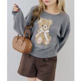 チャコール | フェザークマさんニット | RMAF NICE CLAUP / OLIVE des OLIVE