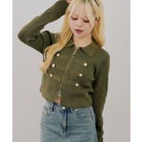 ナポレオン風ダブルジップニット | RMAF　NICE CLAUP / OLIVE des OLIVE | 詳細画像11 