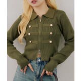 ナポレオン風ダブルジップニット | RMAF　NICE CLAUP / OLIVE des OLIVE | 詳細画像13 