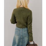 ナポレオン風ダブルジップニット | RMAF　NICE CLAUP / OLIVE des OLIVE | 詳細画像15 