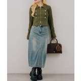 ナポレオン風ダブルジップニット | RMAF　NICE CLAUP / OLIVE des OLIVE | 詳細画像16 