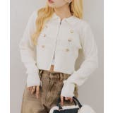 ナポレオン風ダブルジップニット | RMAF　NICE CLAUP / OLIVE des OLIVE | 詳細画像22 