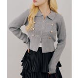 ナポレオン風ダブルジップニット | RMAF　NICE CLAUP / OLIVE des OLIVE | 詳細画像32 