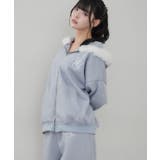 【5色展開】ラインストーンビッグファーパーカー | RMAF　NICE CLAUP / OLIVE des OLIVE | 詳細画像10 