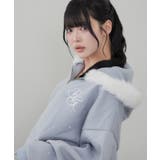 【5色展開】ラインストーンビッグファーパーカー | RMAF　NICE CLAUP / OLIVE des OLIVE | 詳細画像12 