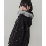 【5色展開】ラインストーンビッグファーパーカー | RMAF　NICE CLAUP / OLIVE des OLIVE | 詳細画像20 