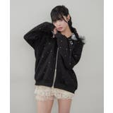 【5色展開】ラインストーンビッグファーパーカー | RMAF　NICE CLAUP / OLIVE des OLIVE | 詳細画像23 