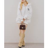 【5色展開】ラインストーンビッグファーパーカー | RMAF　NICE CLAUP / OLIVE des OLIVE | 詳細画像30 