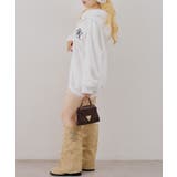 【5色展開】ラインストーンビッグファーパーカー | RMAF　NICE CLAUP / OLIVE des OLIVE | 詳細画像32 
