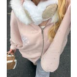 【5色展開】ラインストーンビッグファーパーカー | RMAF　NICE CLAUP / OLIVE des OLIVE | 詳細画像43 
