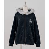 【5色展開】ラインストーンビッグファーパーカー | RMAF　NICE CLAUP / OLIVE des OLIVE | 詳細画像65 