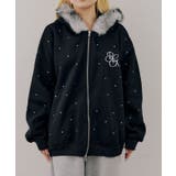 【5色展開】ラインストーンビッグファーパーカー | RMAF　NICE CLAUP / OLIVE des OLIVE | 詳細画像66 