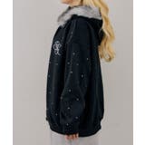 【5色展開】ラインストーンビッグファーパーカー | RMAF　NICE CLAUP / OLIVE des OLIVE | 詳細画像67 