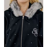 【5色展開】ラインストーンビッグファーパーカー | RMAF　NICE CLAUP / OLIVE des OLIVE | 詳細画像70 