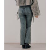 【S/Mサイズ展開】サイドレースアップフレアデニムパンツ | RMAF NICE CLAUP / OLIVE des OLIVE | 詳細画像11