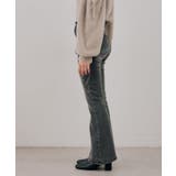 【S/Mサイズ展開】サイドレースアップフレアデニムパンツ | RMAF NICE CLAUP / OLIVE des OLIVE | 詳細画像18