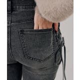 【S/Mサイズ展開】サイドレースアップフレアデニムパンツ | RMAF NICE CLAUP / OLIVE des OLIVE | 詳細画像20
