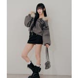 ハートノルディックファーパーカー | RMAF NICE CLAUP / OLIVE des OLIVE | 詳細画像7
