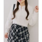 オフ | ビジューシャギーニットカーディガン | RMAF NICE CLAUP / OLIVE des OLIVE