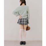 パール付フェザーカシュクールニット | RMAF NICE CLAUP / OLIVE des OLIVE | 詳細画像33