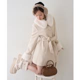 フェイクファー付2WAYコート | RMAF NICE CLAUP / OLIVE des OLIVE | 詳細画像1
