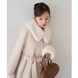 フェイクファー付2WAYコート | RMAF NICE CLAUP / OLIVE des OLIVE | 詳細画像7