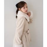 フェイクファー付2WAYコート | RMAF NICE CLAUP / OLIVE des OLIVE | 詳細画像8