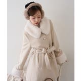 フェイクファー付2WAYコート | RMAF NICE CLAUP / OLIVE des OLIVE | 詳細画像10