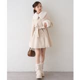 フェイクファー付2WAYコート | RMAF NICE CLAUP / OLIVE des OLIVE | 詳細画像13