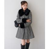 フェイクファー付2WAYコート | RMAF NICE CLAUP / OLIVE des OLIVE | 詳細画像17