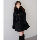 フェイクファー付2WAYコート | RMAF NICE CLAUP / OLIVE des OLIVE | 詳細画像32