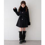 フェイクファー付2WAYコート | RMAF NICE CLAUP / OLIVE des OLIVE | 詳細画像34