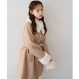 フェイクファー付2WAYコート | RMAF NICE CLAUP / OLIVE des OLIVE | 詳細画像38