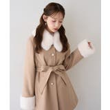 フェイクファー付2WAYコート | RMAF NICE CLAUP / OLIVE des OLIVE | 詳細画像40