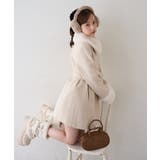 フェイクファー付2WAYコート | RMAF NICE CLAUP / OLIVE des OLIVE | 詳細画像2